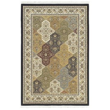 Oriental Weavers Masterpiece 1331X 6"7" x 9"6" Navy Area Rug, , large