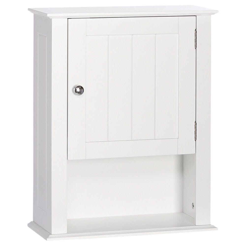 RiverRidge Ashland 1-Door, 3-Drawer Floor Cabinet, White