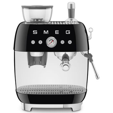 Highend Modern Applinaces Espresso Manual Coffee Machine with Grinder in Black, , large