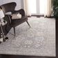 Safavieh Webster WBS326G 9" x 12" Grey and Beige Area Rug, , large