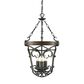 Golden Lighting Madera 3-Light Pendant in Black Iron, , large