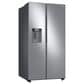 Samsung 27.4 Cu. Ft. Large Capacity Side by Side Refrigerator in Stainless Steel, , large