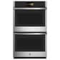 GE PROFILE 2-Piece Kitchen Package with 30" Smart Built-In Convection Double Wall Oven and 36" Induction Cooktop in Stainless Steel, , large