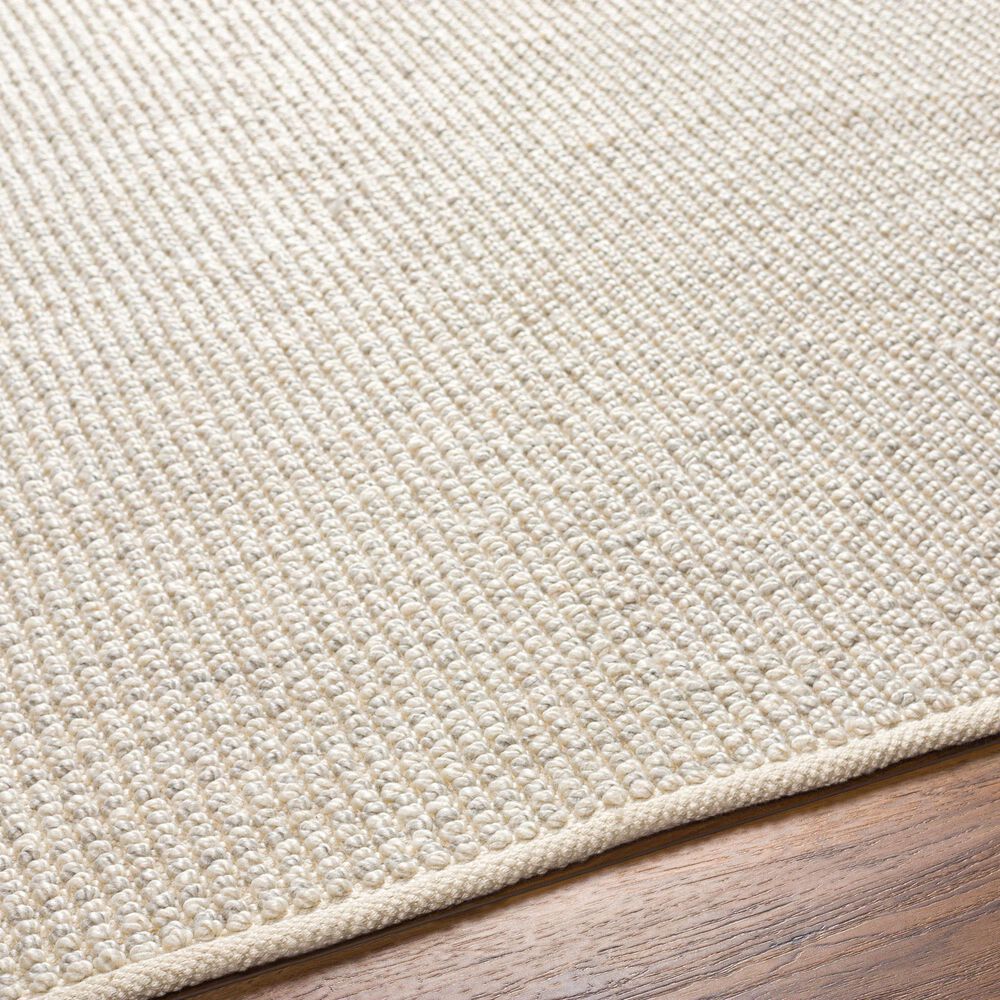 Surya Rebecca RBC-2300 2&#39; x 3&#39; Off-White, Light Slate Area Rug, , large