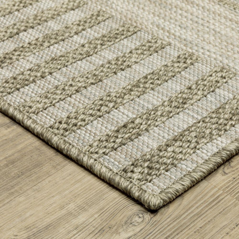 Oriental Weavers Tortuga TR11A 3&#39;3&quot; x 5&#39; Beige Area Rug, , large