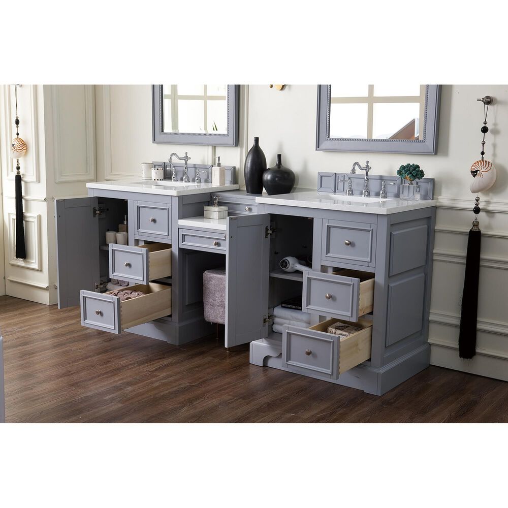 James Martin De Soto 22&quot; Drawer Unit Top in Silver Gray, , large