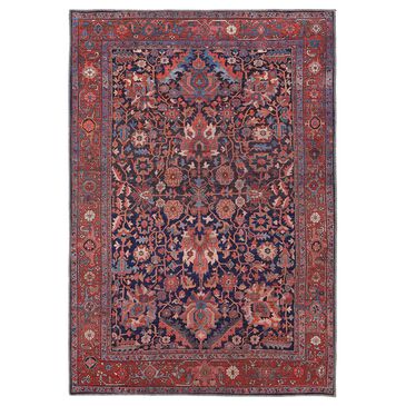 Feizy Rugs Rawlins 39HIF 8"10" x 12" Red and Navy Area Rug, , large