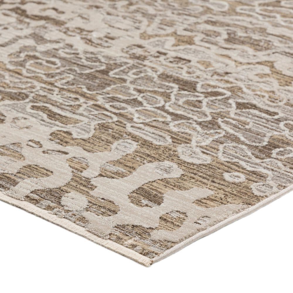 Dalyn Rug Company Denizi Abstract 9&#39; x 13&#39;2&quot; Mocha Area Rug, , large