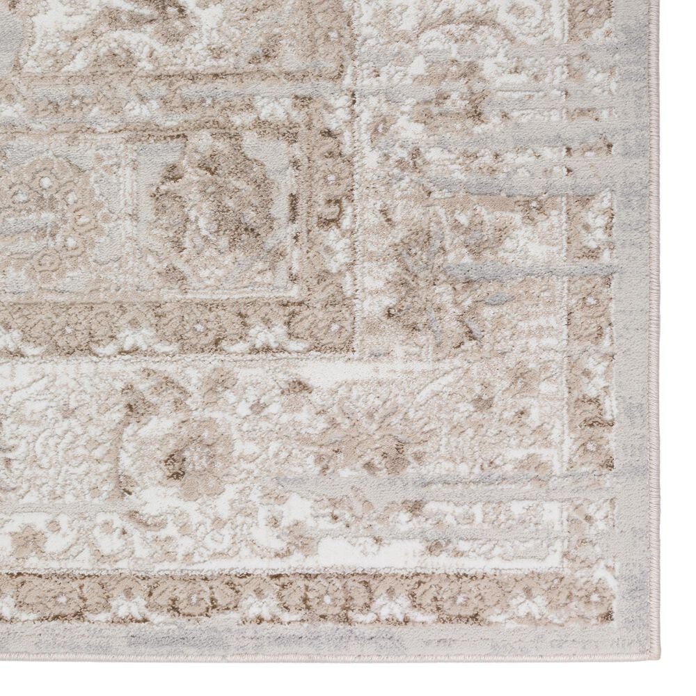 Dalyn Rug Company Rhodes Oriental 5&#39;1&quot; x 7&#39;5&quot; Taupe Area Rug, , large