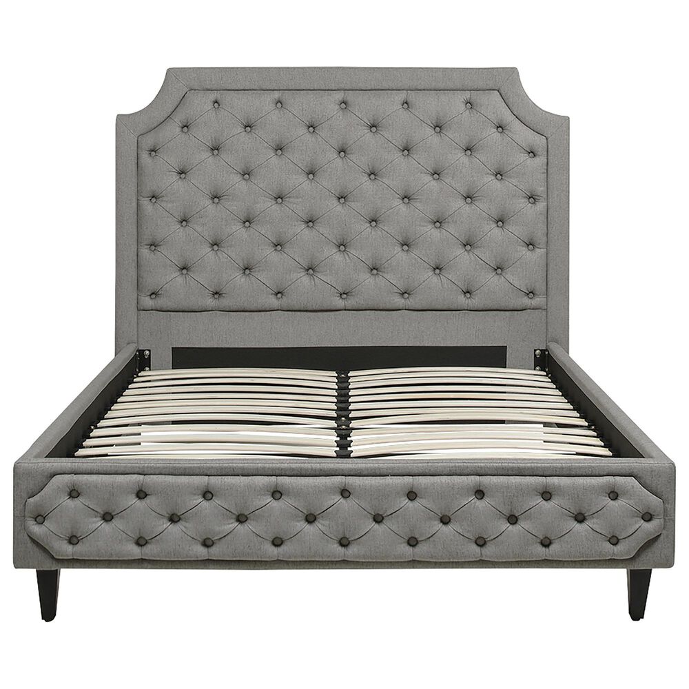 Helen Queen Wood Black-finished Bed