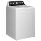 GE 4.5 Cu. Ft. Top Load Washer with Stainless Steel Basket and 7.2 Cu. Ft. Gas Dryer Laundry Pair in White, , large