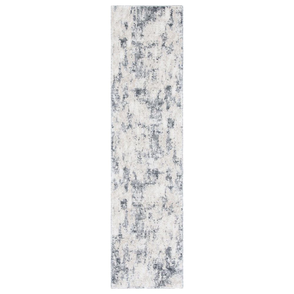 Safavieh Aston ASN704 2" x 8" Ivory and Grey Runner, , large