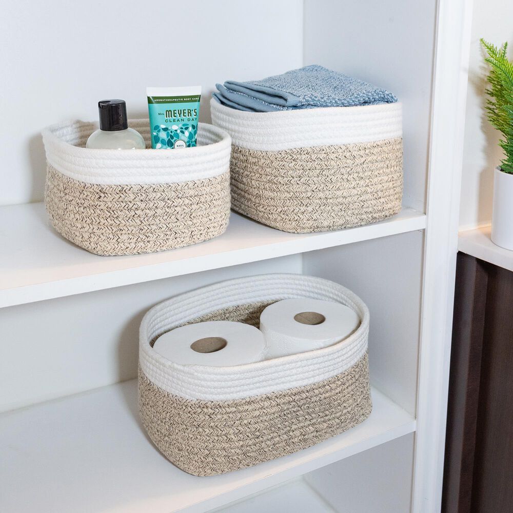 Storage Baskets for Bathroom, Bathroom Basket Storage Ideas