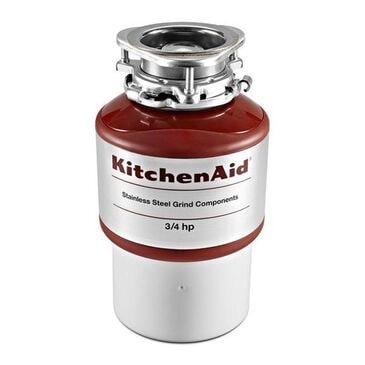 KitchenAid 3/4 Horsepower Continuous Feed Food Waste Disposer, , large