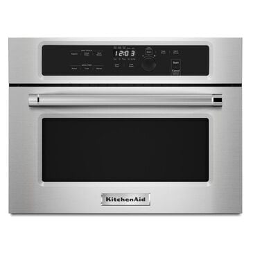 KitchenAid 24" Built-In Microwave in Stainless Steel, , large