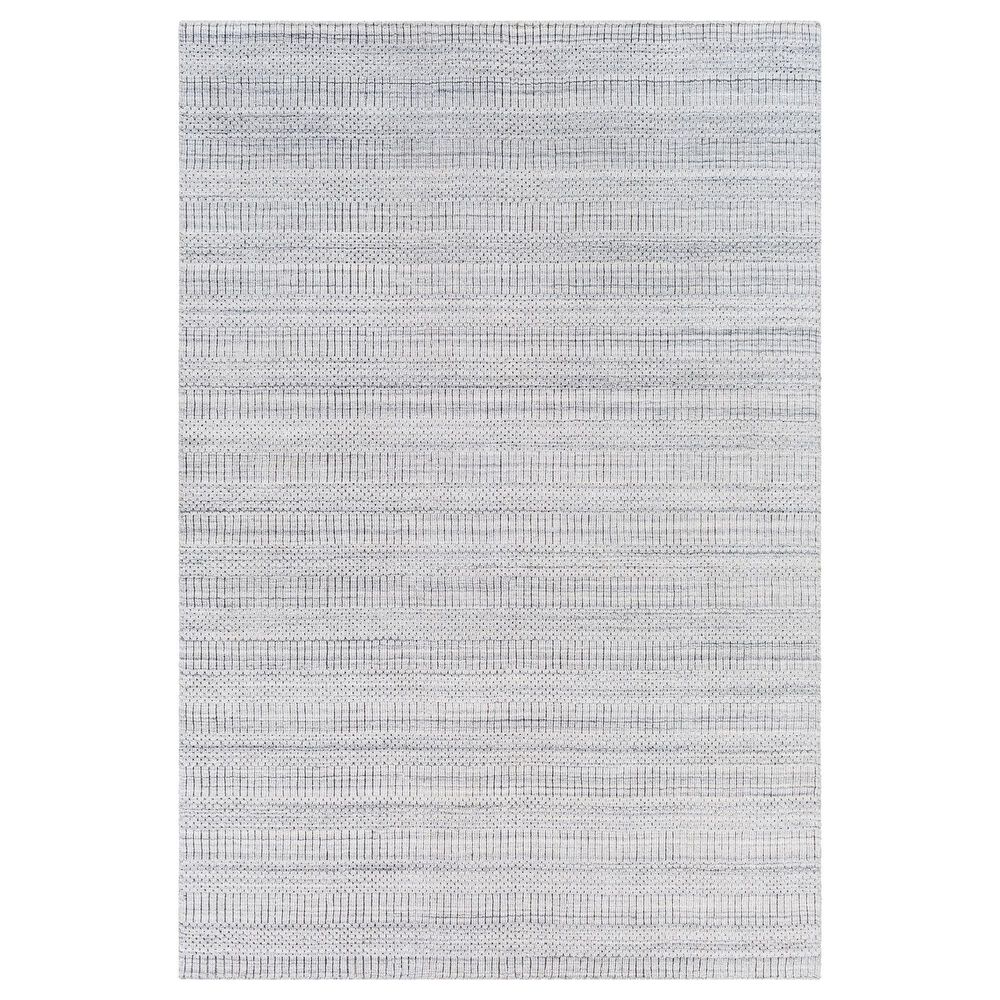 Surya Hickory 2" x 3" Light Slate, Gray, Charcoal and Cream Area Rug, , large