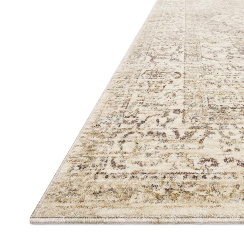 Loloi Revere REV-04 3&#39;9&quot; x 5&#39;9&quot; Ivory and Berry Area Rug, , large