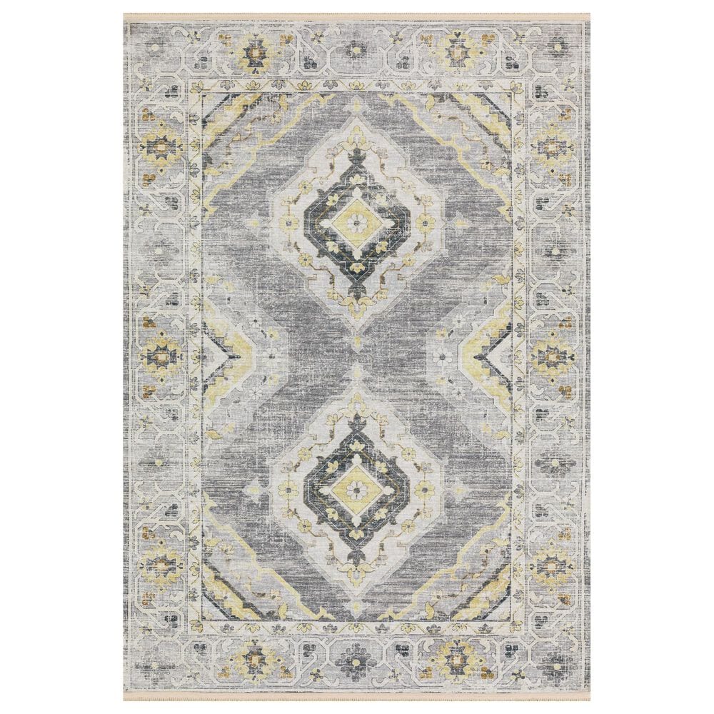 Dalyn Rug Company Marbella 3" x 5" Grey Area Rug, , large