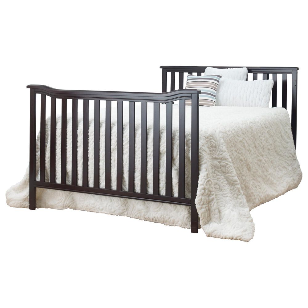 Sorelle Full Size Rail Crib in Espresso, , large