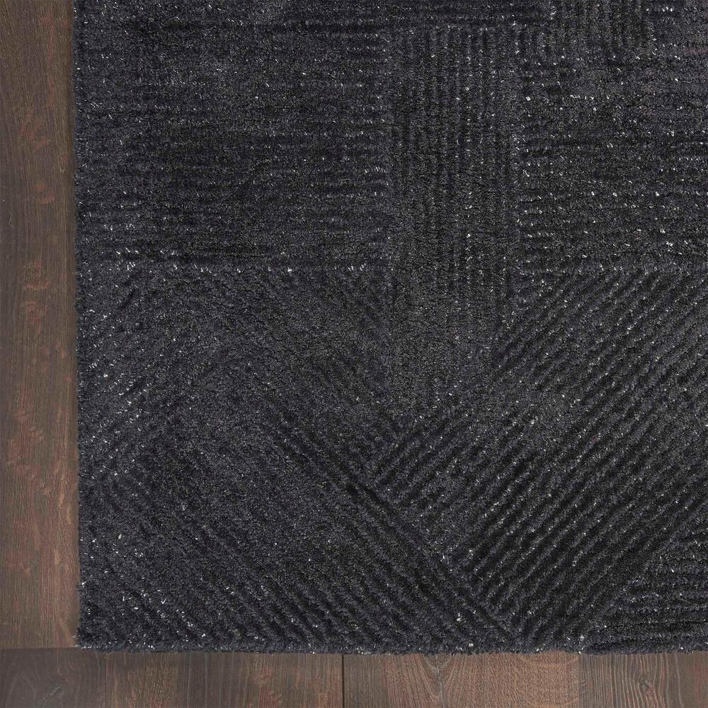 Nourison Ma30 Star 4&#39; x 6&#39; Black Area Rug, , large