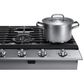 Samsung 36" Gas Cooktop in Stainless Steel, , large