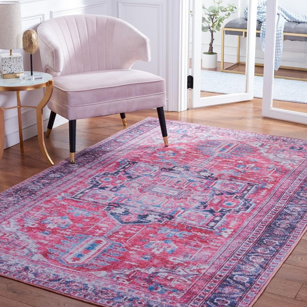 Safavieh Serapi 10&#39; x 14&#39; Navy and Red Area Rug, , large