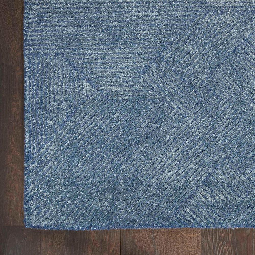 Nourison Ma30 Star Geometric 5&#39;3&quot; x 7&#39;3&quot; Blue Area Rug, , large