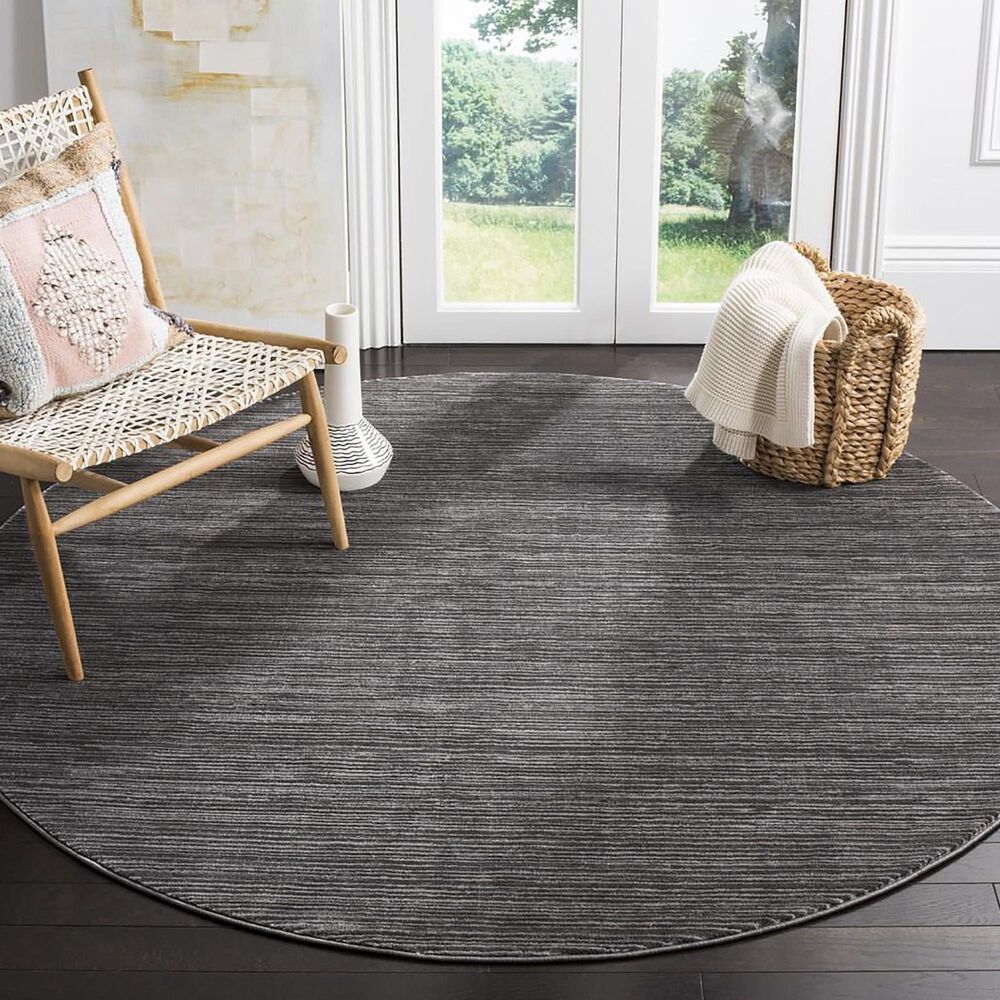 Safavieh Vision 8&#39; Round Grey Area Rug, , large