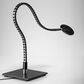 Adesso Natrix LED Desk Lamp in Black and Brushed Steel, , large