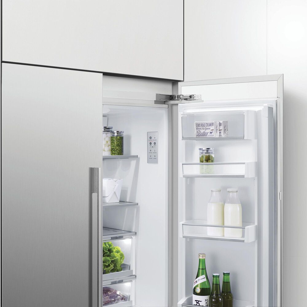 Fisher and Paykel 36&quot; Integrated French Door Panel I&amp;W with 72&quot; High in Stainless Steel, , large