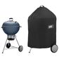 Weber Master-Touch 22" Charcoal Grill with Premium Grill Cover in Slate Blue, , large