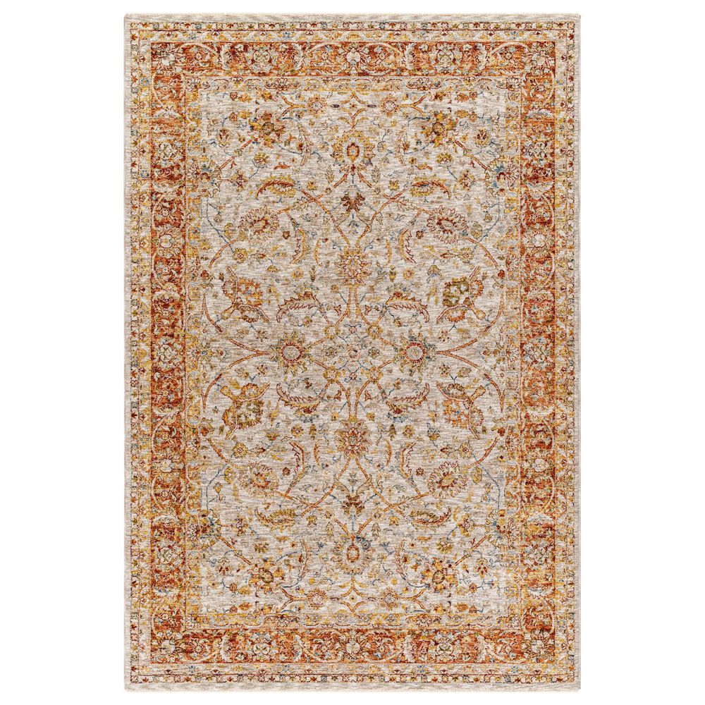 Surya Mona Lisa 2" x 3" Tan, Mustard, Brick Red, Burgundy, Olive, Sage and Dark Blue Area Rug, , large