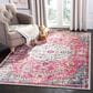 Safavieh Madison MAD447R 3" x 5" Fuchsia and Teal Area Rug, , large