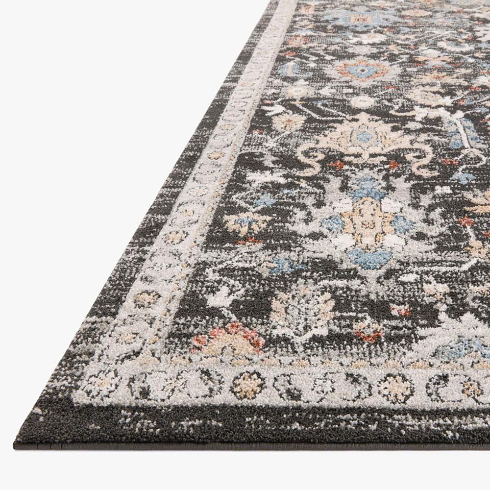 Loloi II Odette 4&#39; x 6&#39; Charcoal and Multicolor Area Rug, , large