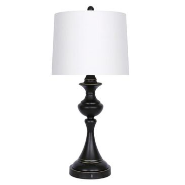 Grandview Gallery Traditional Table Lamp and Shade in Orb, , large