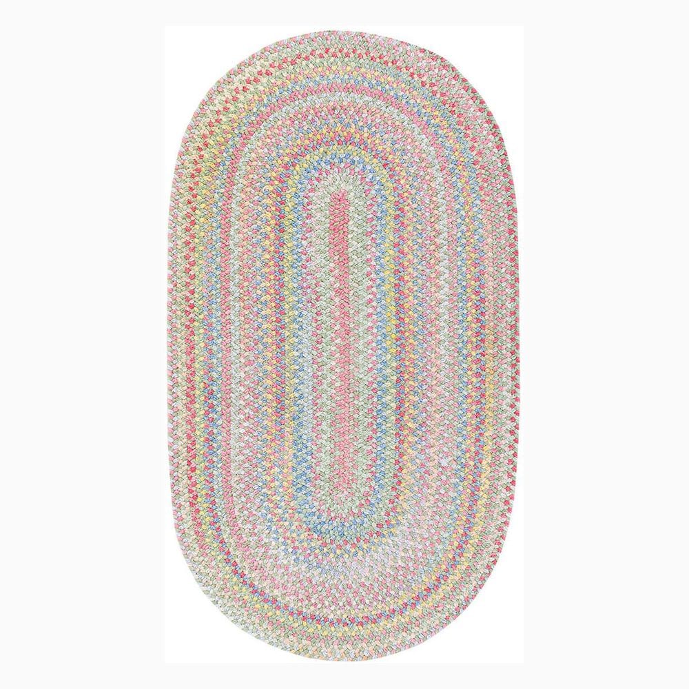 Capel Cutting Garden 0450-240 1"8" x 2"6" Oval Grass Scatter Rug, , large