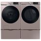 Samsung 4.5 Cu. Ft. Front Load Washer and 7.5 Cu. Ft. Gas Dryer Laundry Pair with Pedestal in Champagne, , large