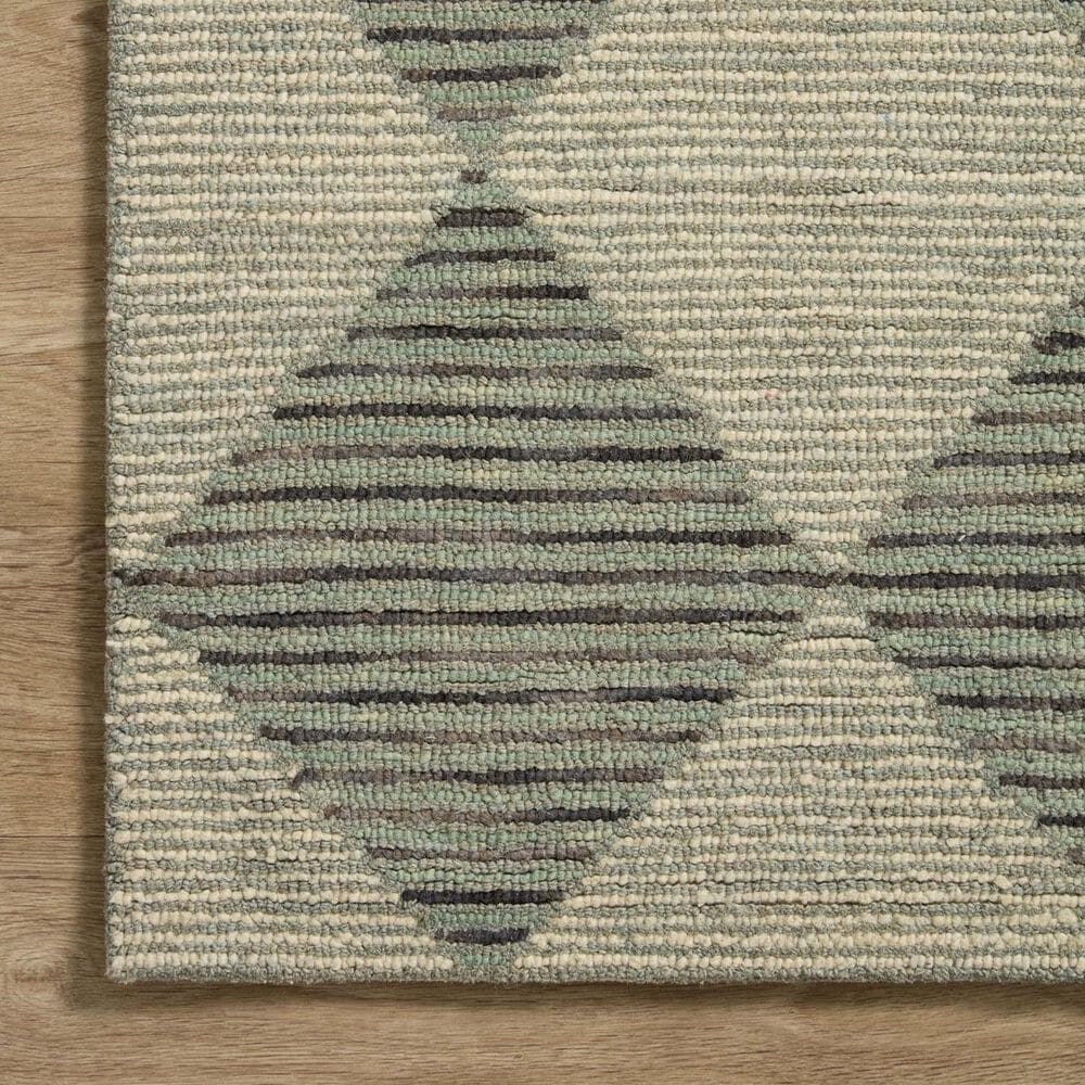 Chris Loves Julia x Loloi Francis 2&#39;3&quot; x 3&#39;9&quot; Spa and Granite Area Rug, , large