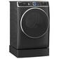GE Profile 7.8 Cu. Ft. Smart Front Load Electric Dryer with Steam and Sanitize Cycle in Carbon Graphite, , large
