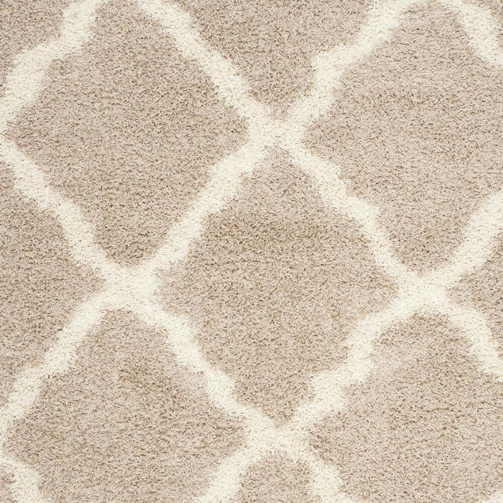 Safavieh Dallas Shag SGD257D-3 3&#39; x 5&#39; Beige/Ivory Area Rug, , large