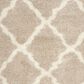 Safavieh Dallas Shag SGD257D-3 3" x 5" Beige/Ivory Area Rug, , large