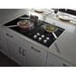 Jenn-Air 36" JX3 Electric Downdraft Cooktop in Black, , large