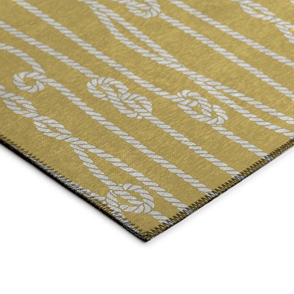 Dalyn Rug Company Harbor 8&#39; x 11&#39; Gold Indoor/Outdoor Area Rug, , large