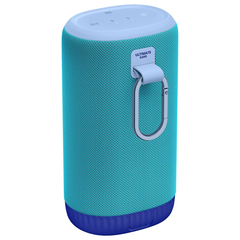 Ultimate Ears Everboom Portable Bluetooth Speaker in Azure Blue, , large