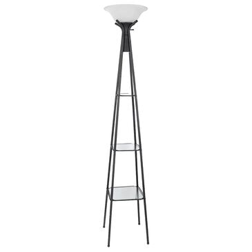 Pacific Landing Torchiere Floor Lamp with Shelf Storage, , large