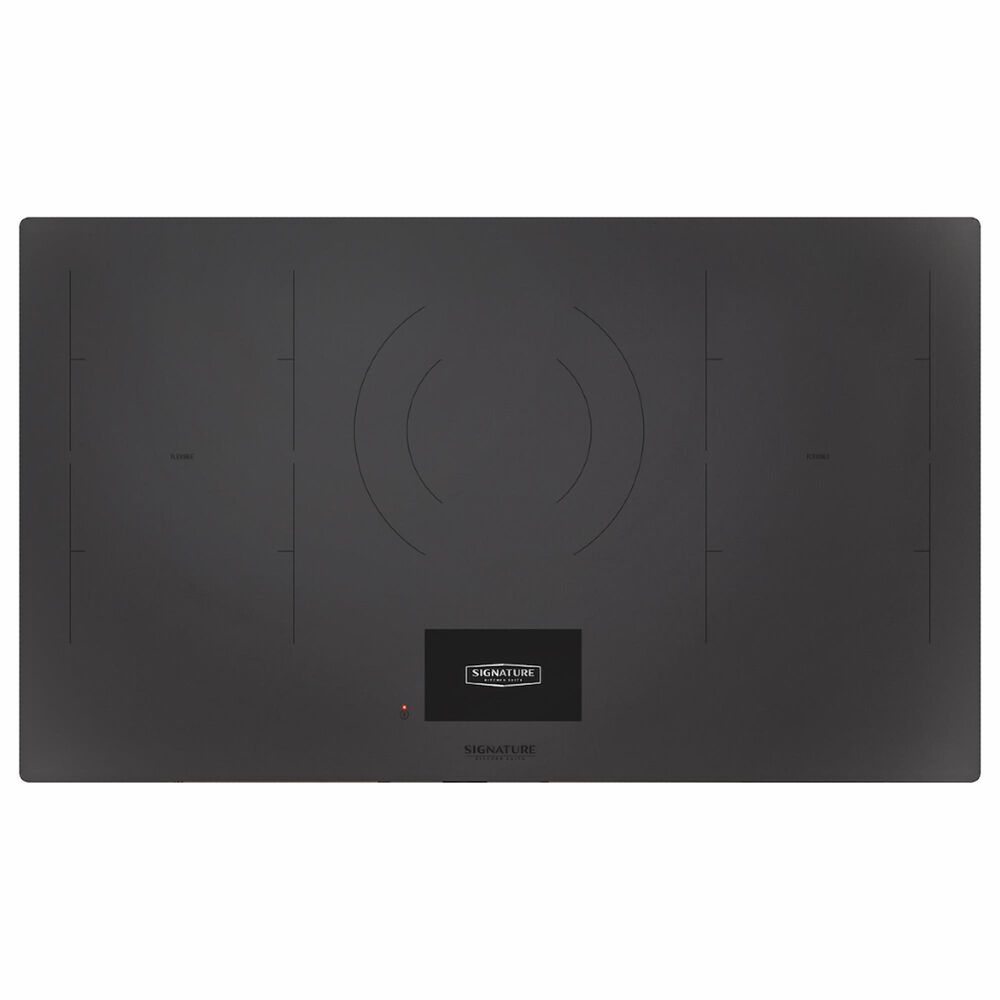 Signature Kitchen Suite 36" Flex Induction Cooktop with Two Flex Cooking Zone in Black, , large