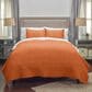 Rizzy Home Moroccan Fling 90" x 92" Quilt in Orange, , large