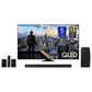 Samsung 98" 4K QLED w/Soundbar Sys, , large