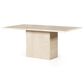 Four Hands Arum Dining Table in Cream - Table Only, , large