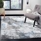 Safavieh Craft CFT820F 2"7" x 5" Grey and Blue Area Rug, , large